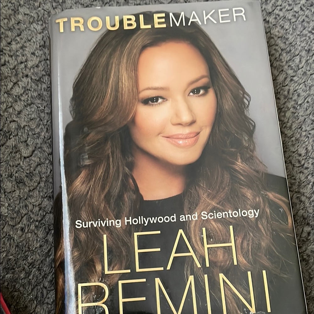Troublemaker Hardback Book Leah Remini 2015